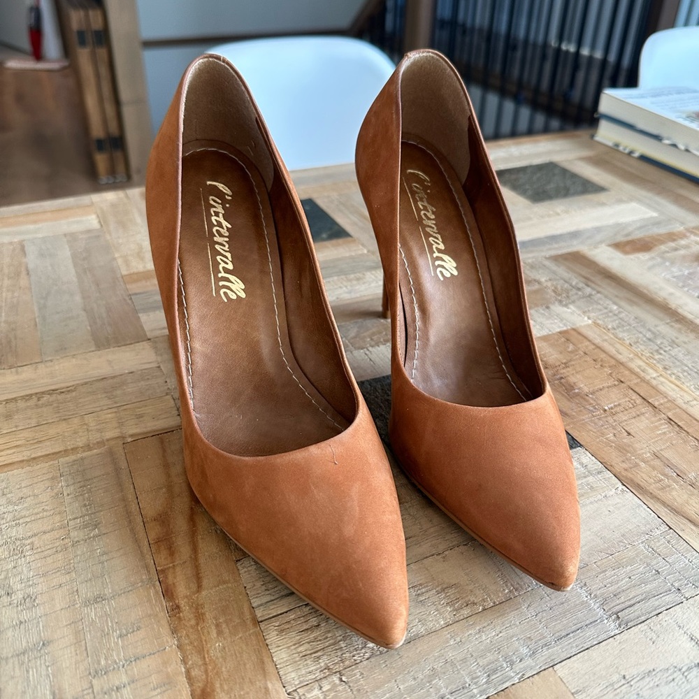 L'Intervalle suede high heels- size 38